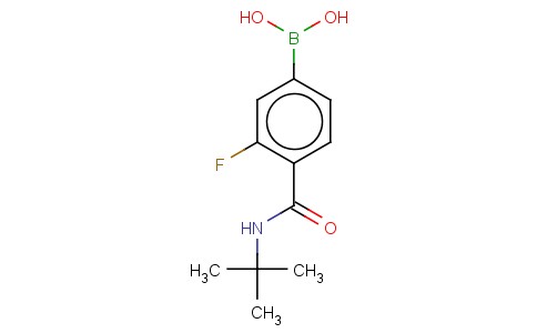4-(TERT-BUTYLCARBAMOYL)-3-FLUOROBENZENEBORONIC ACID